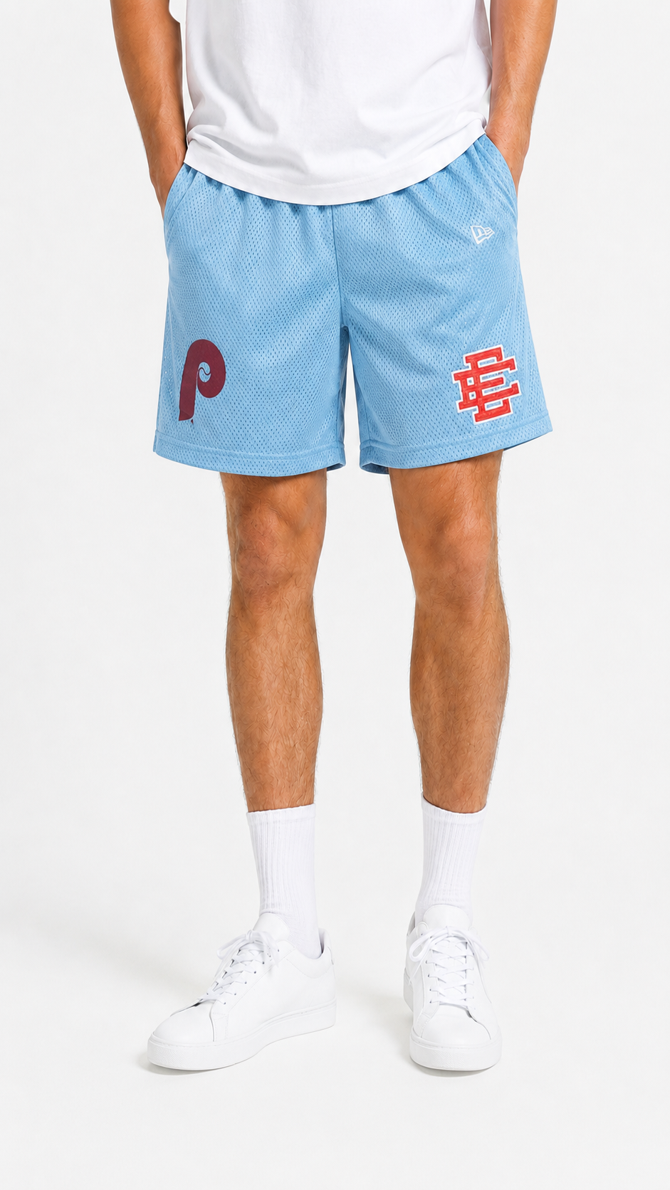 EE Mesh Short - Powder Blue Phillies (E37) - product photo