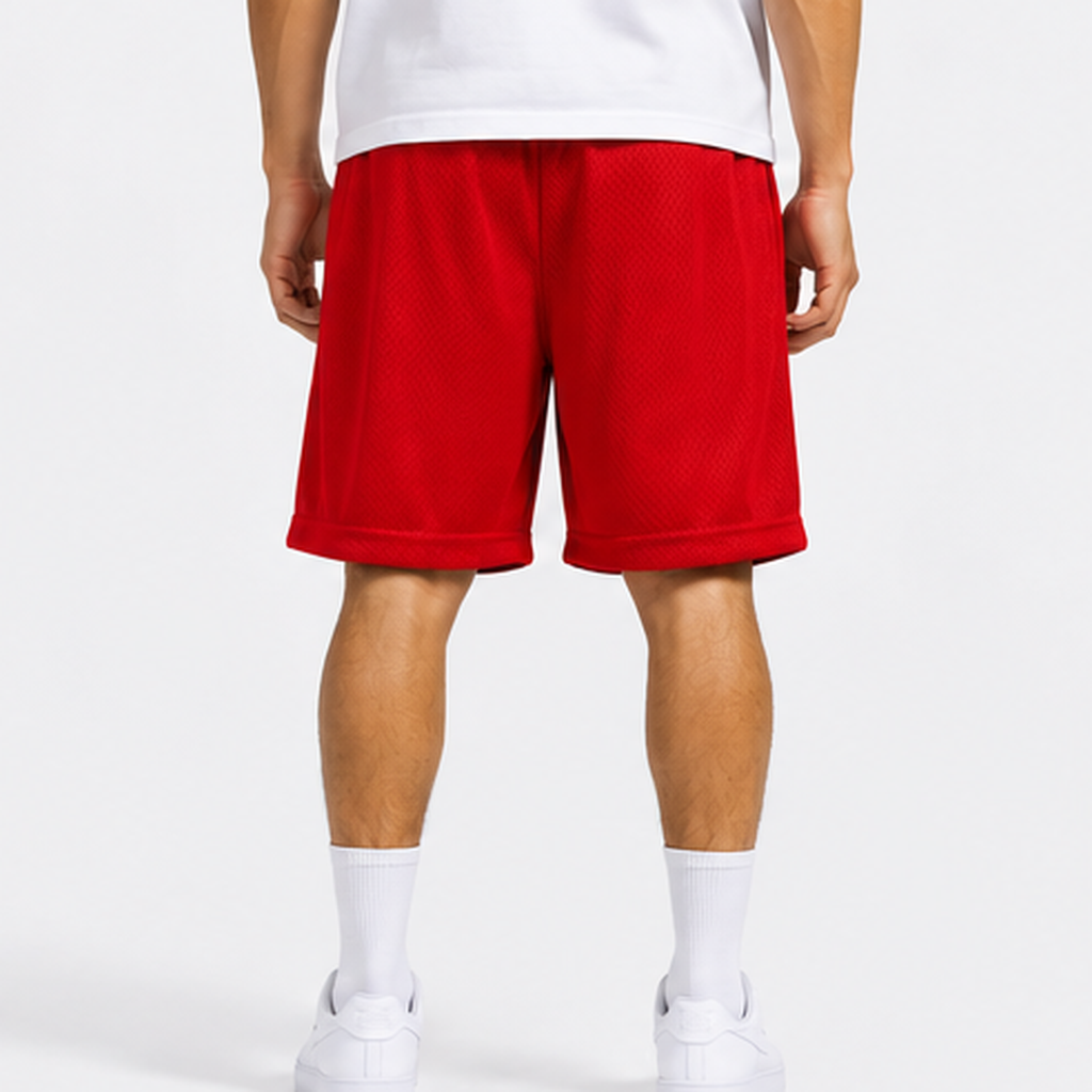 EE Mesh Short - Arizona Red (EE73) - back view
