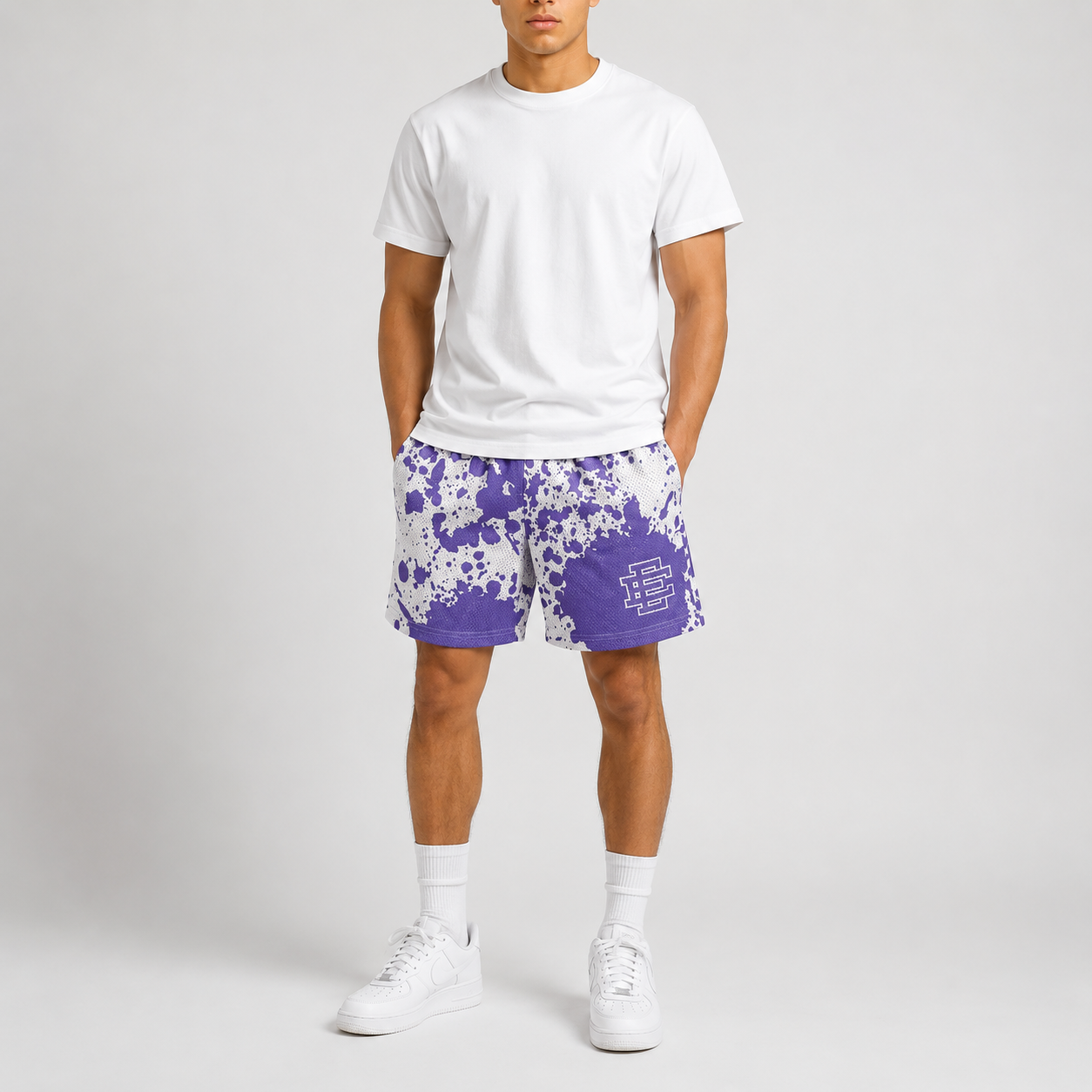 EE Mesh Short - Purple Splash (EE50) - product photo