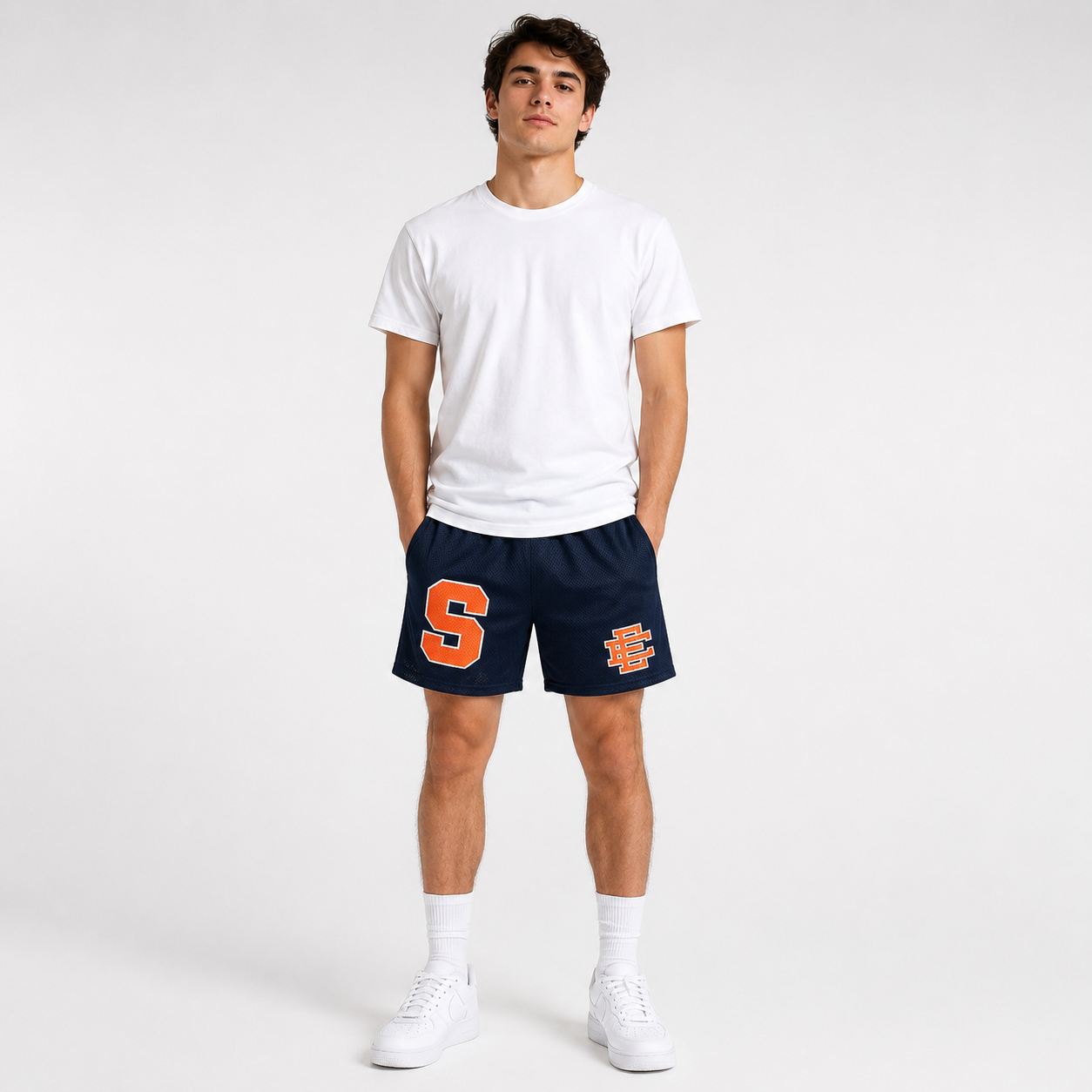 EE Mesh Short - Syracuse Navy (EE59) - product photo
