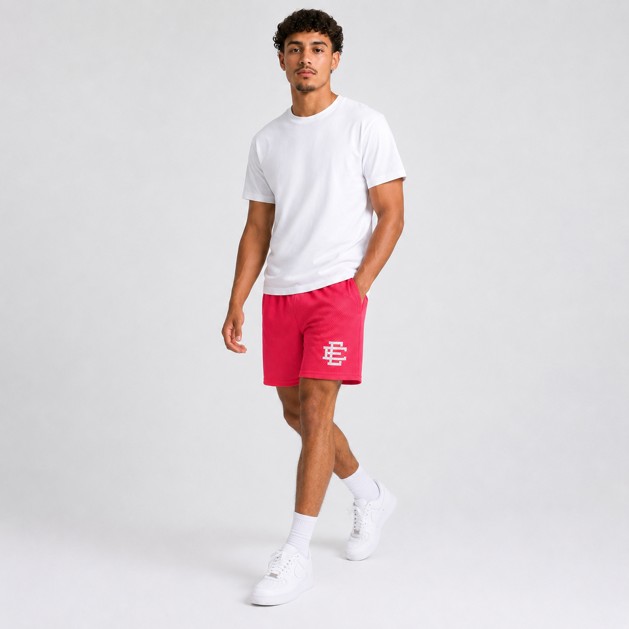 EE Mesh Short - Hot Pink (EE05) - lifestyle view